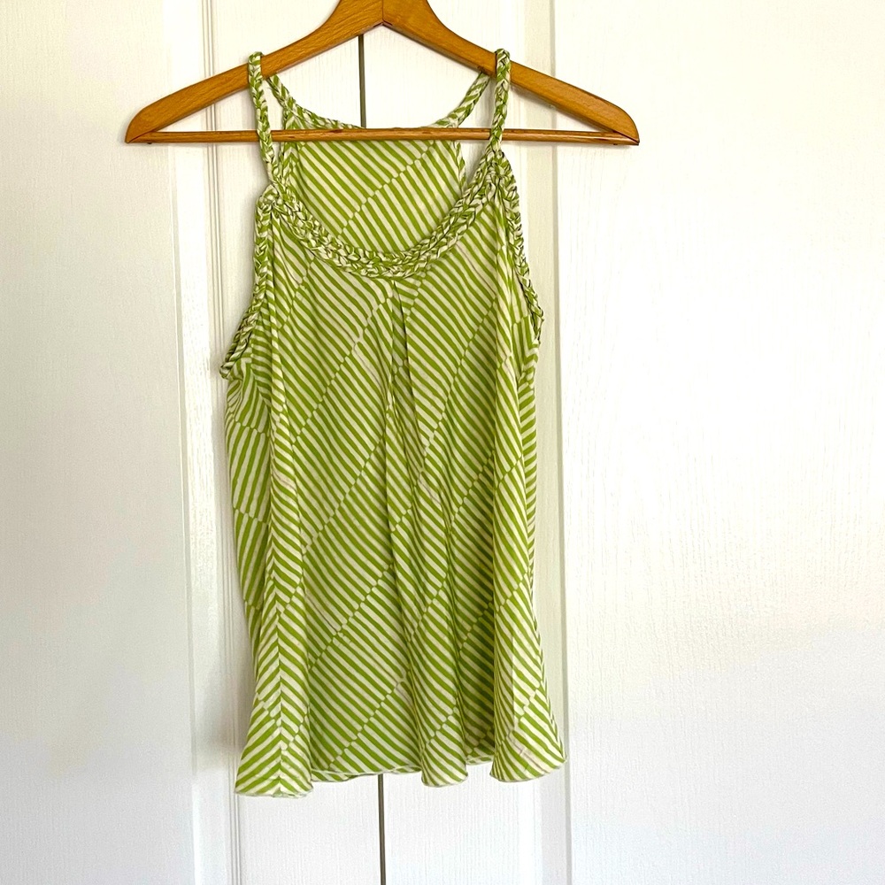 BR 100% Silk Braided Tank top